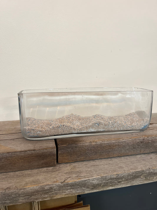Glass Holder/Vase Rectangle