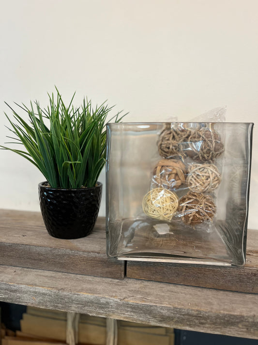 Large Glass Container/Vase