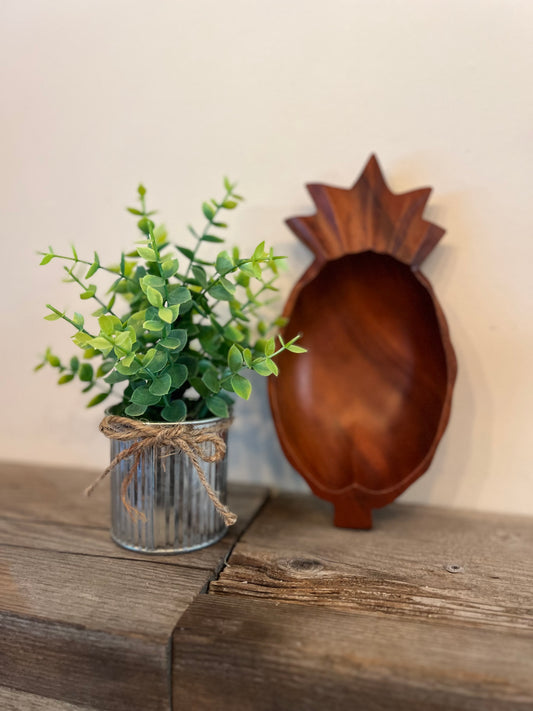 “Pineapple” Wooden Dish/Bowl
