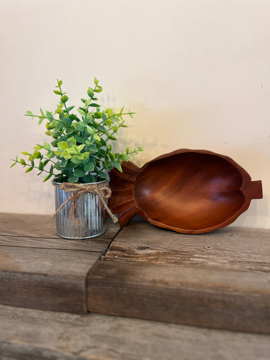 “Pineapple” Wooden Dish/Bowl