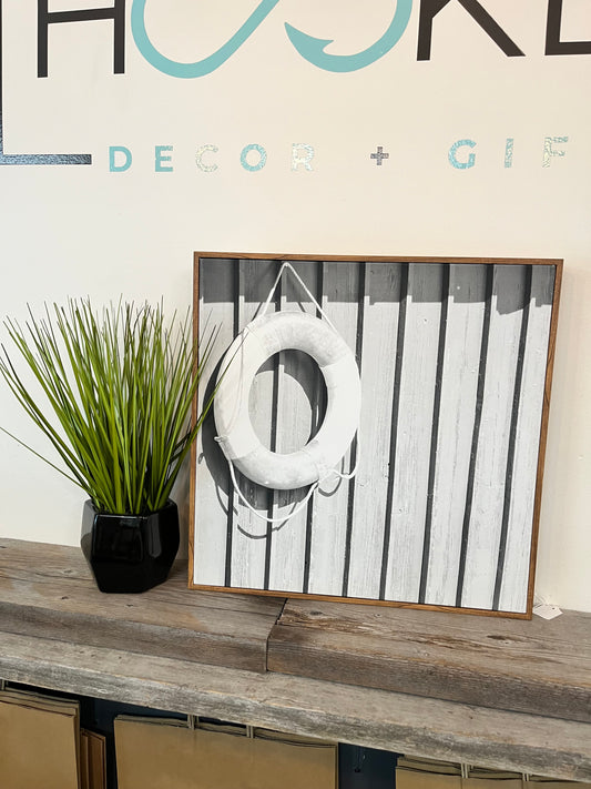 “Life Ring” Framed Artwork