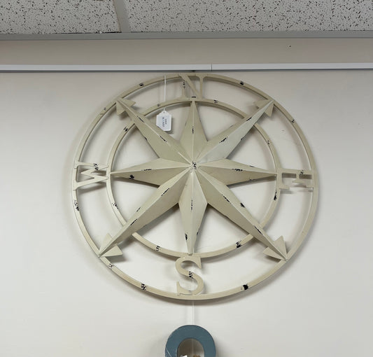White Wall Compass