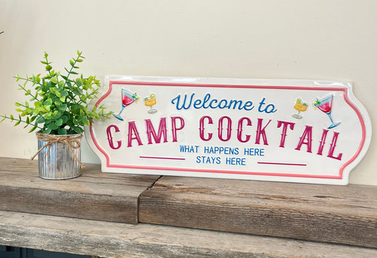 Welcome to camp cocktail
