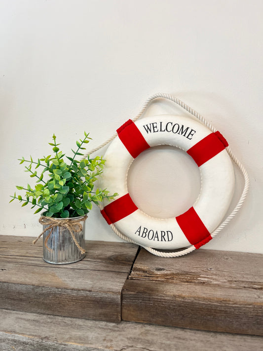 “Welcome Aboard” Buoy