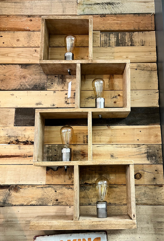 Wall Shelf/Lamp