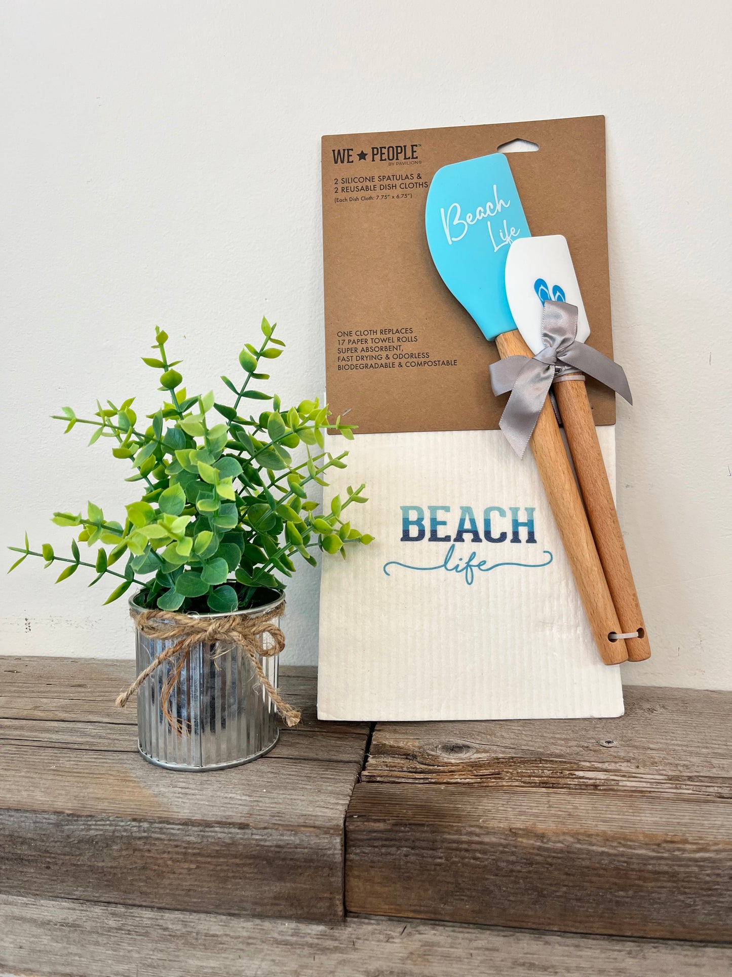 “Beach” Spatula/Reusable Dishcloth