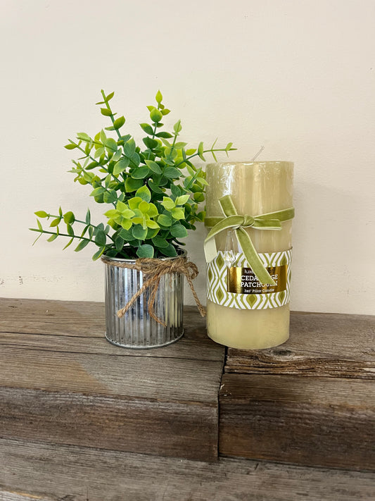 Scented Pillar Candle