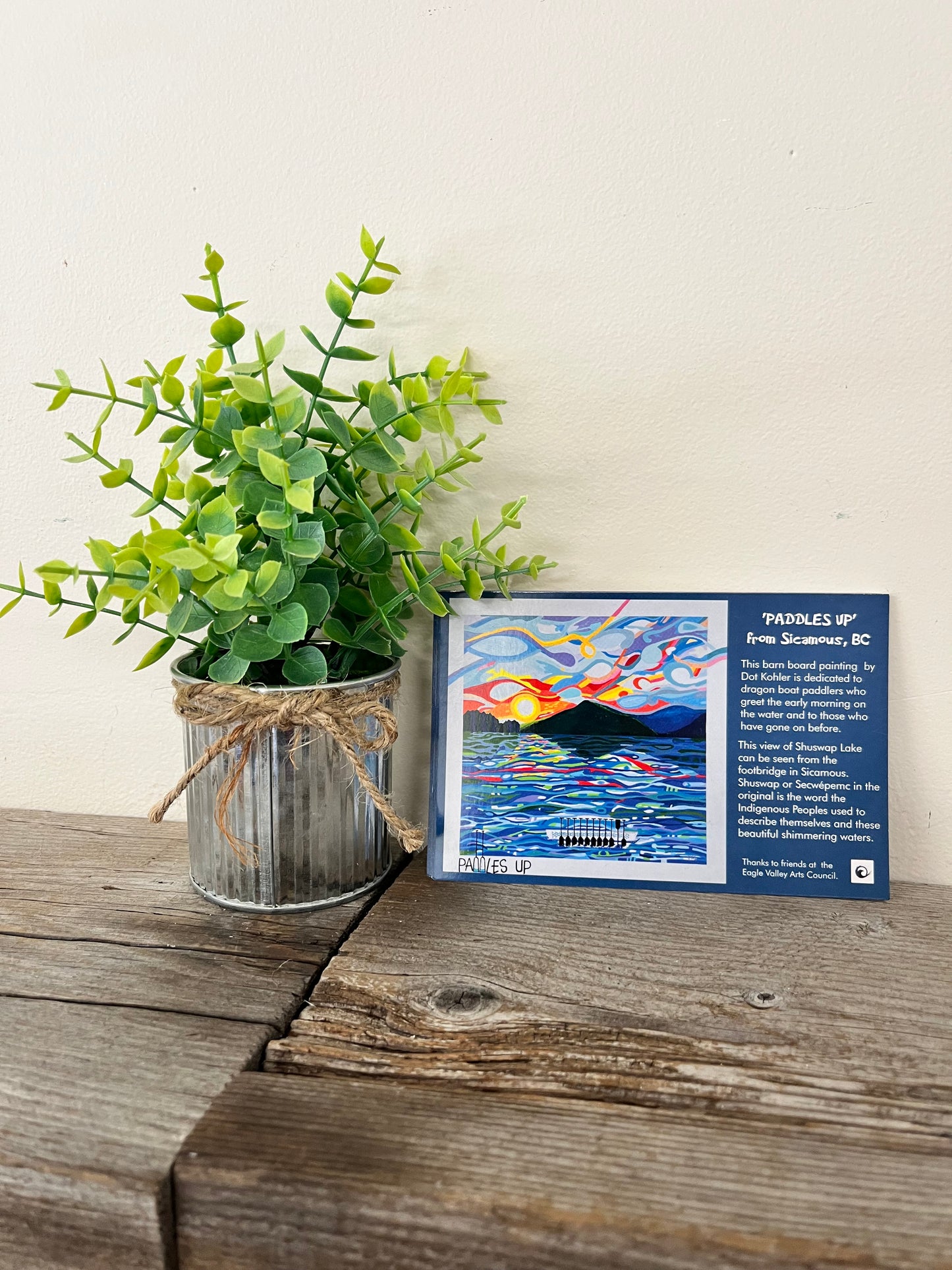 “Paddles Up” Postcards