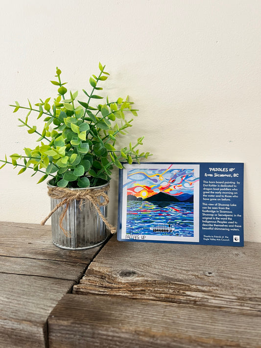 “Paddles Up” Postcards