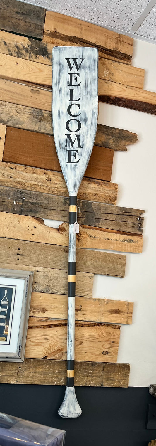 “Welcome” Paddle