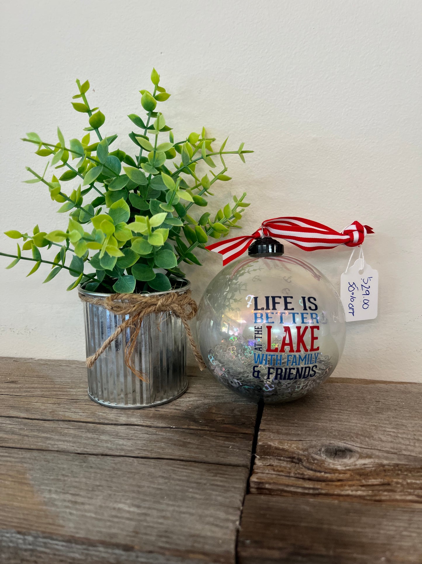 Ornament Life is Better at Lake