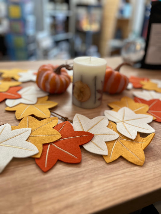 Leaves Garland 62”