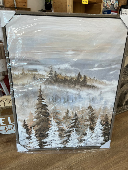 “Pines at Dawn” Canvas