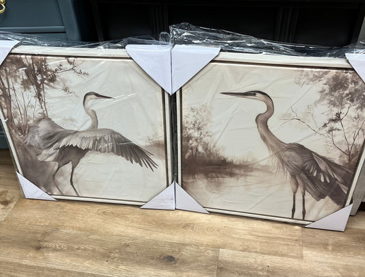“Herons” Canvas