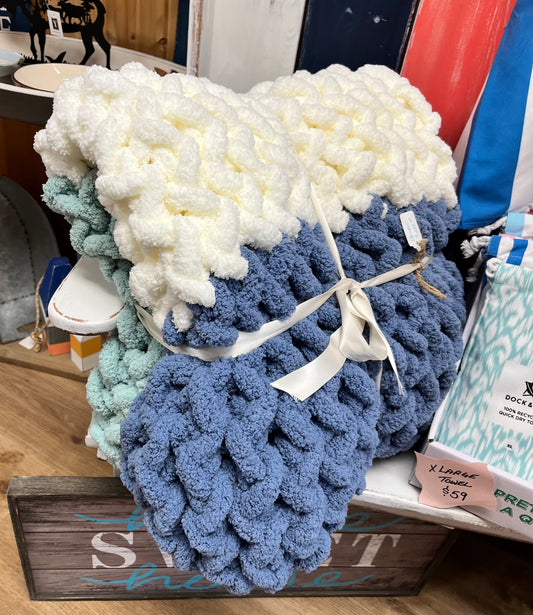 Handmade Knit Blanket