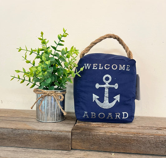 “Welcome Aboard” Doorstop