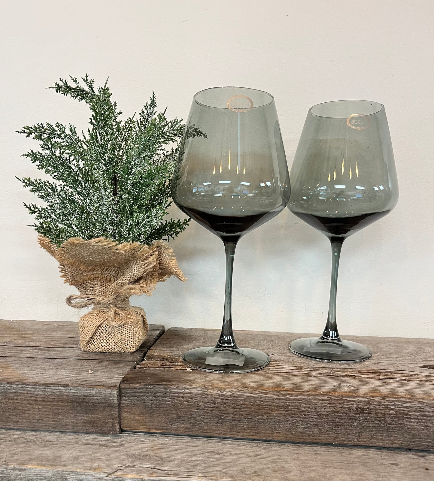 Oversized Red Wine Glasses