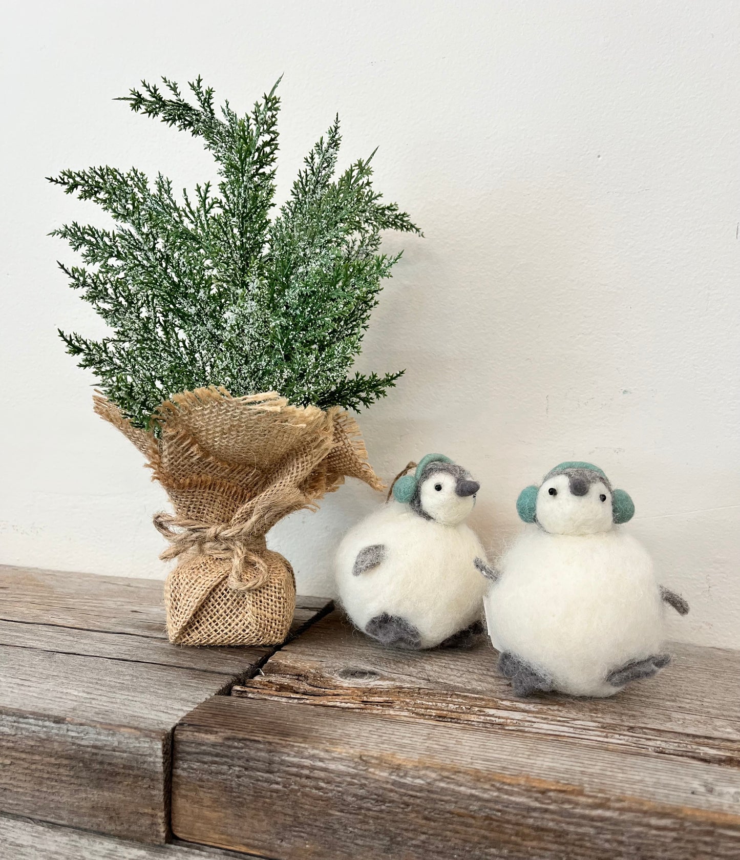 Penguin in Snowball Ornament