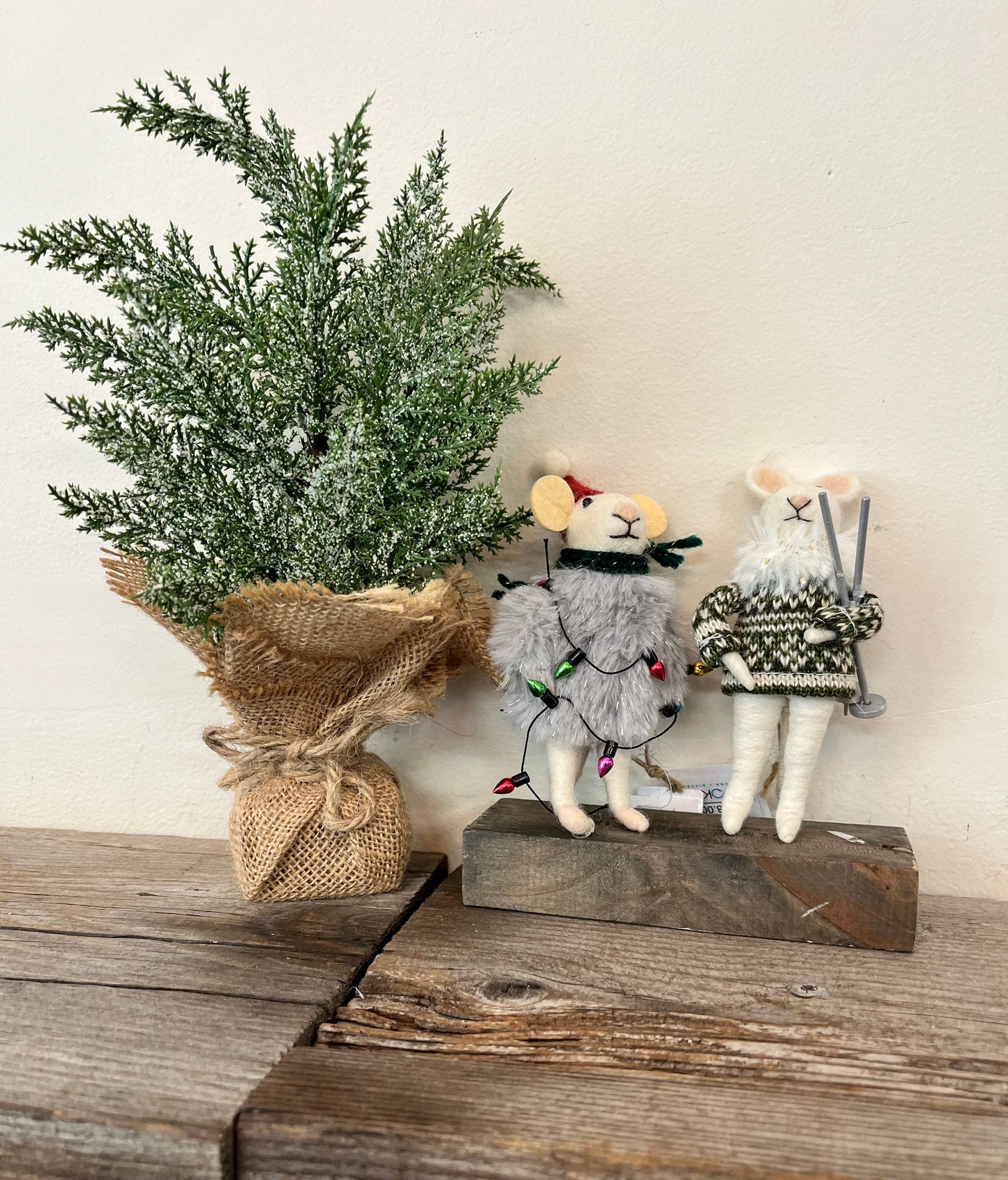 Winter Mouse Ornament