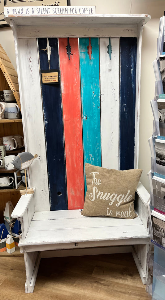 Coat Rack Entry Bench