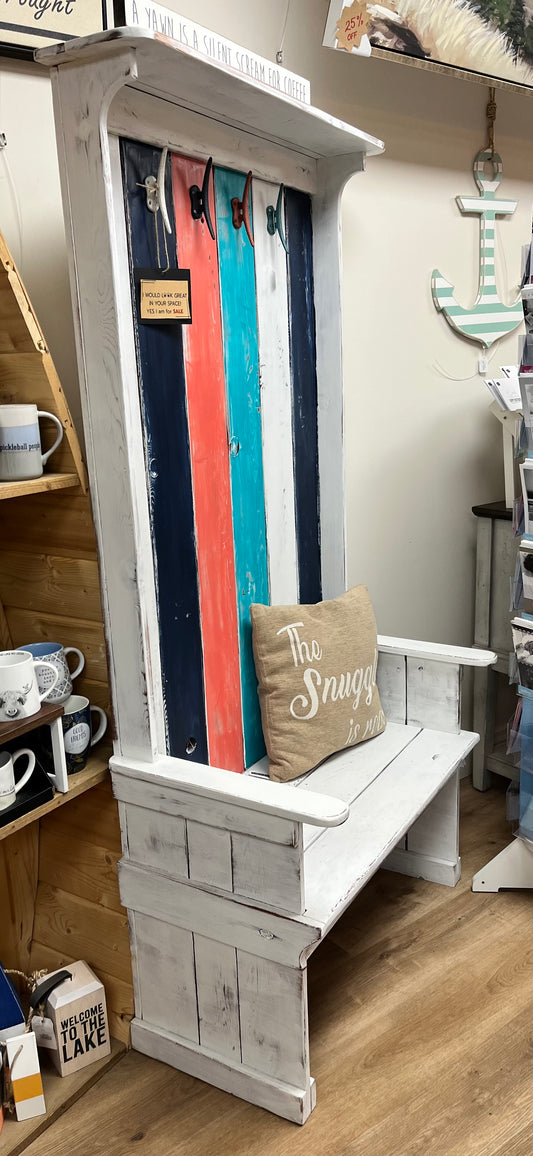 Coat Rack Entry Bench