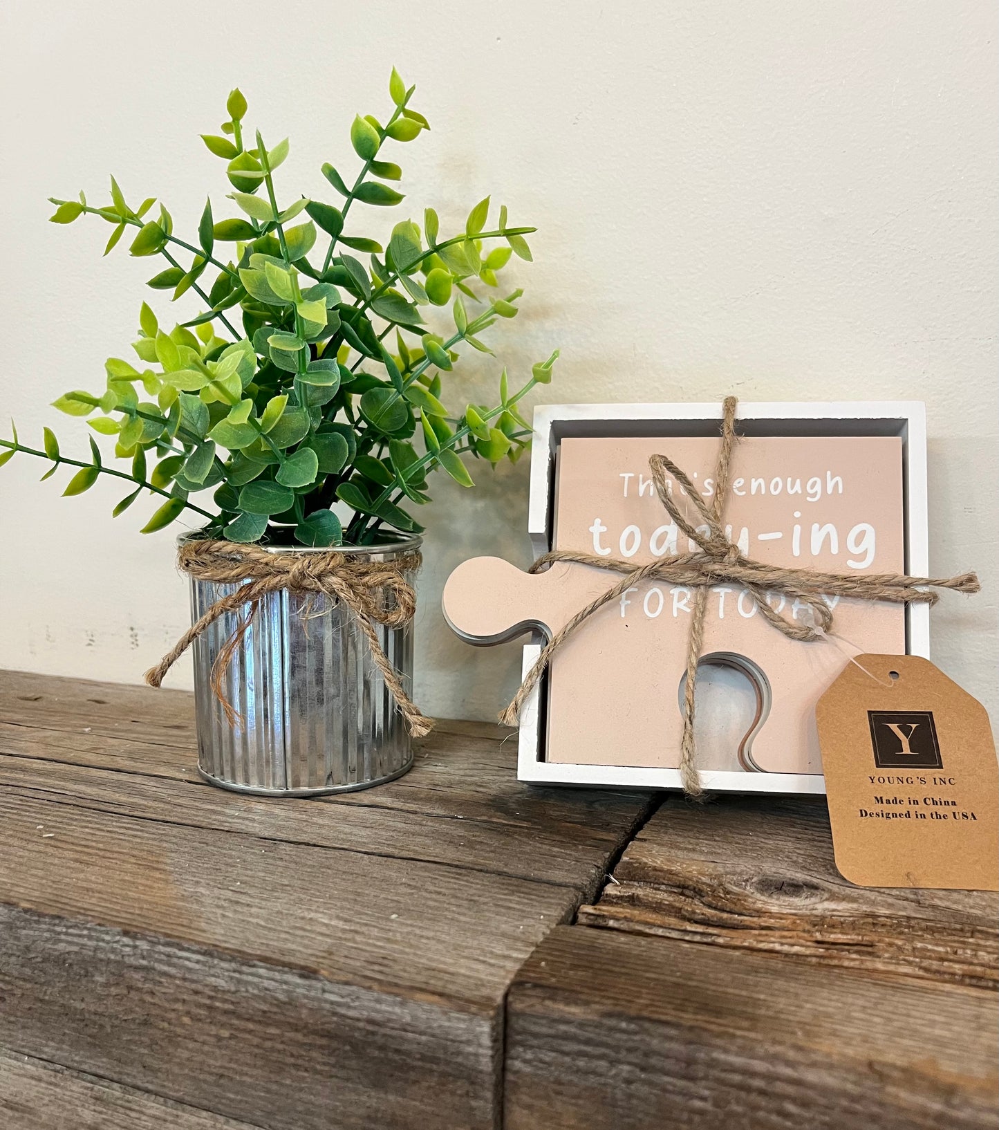 Sarcastic Puzzle Piece Coaster Set