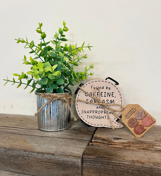 Speech Bubble Coaster Set 4-piece