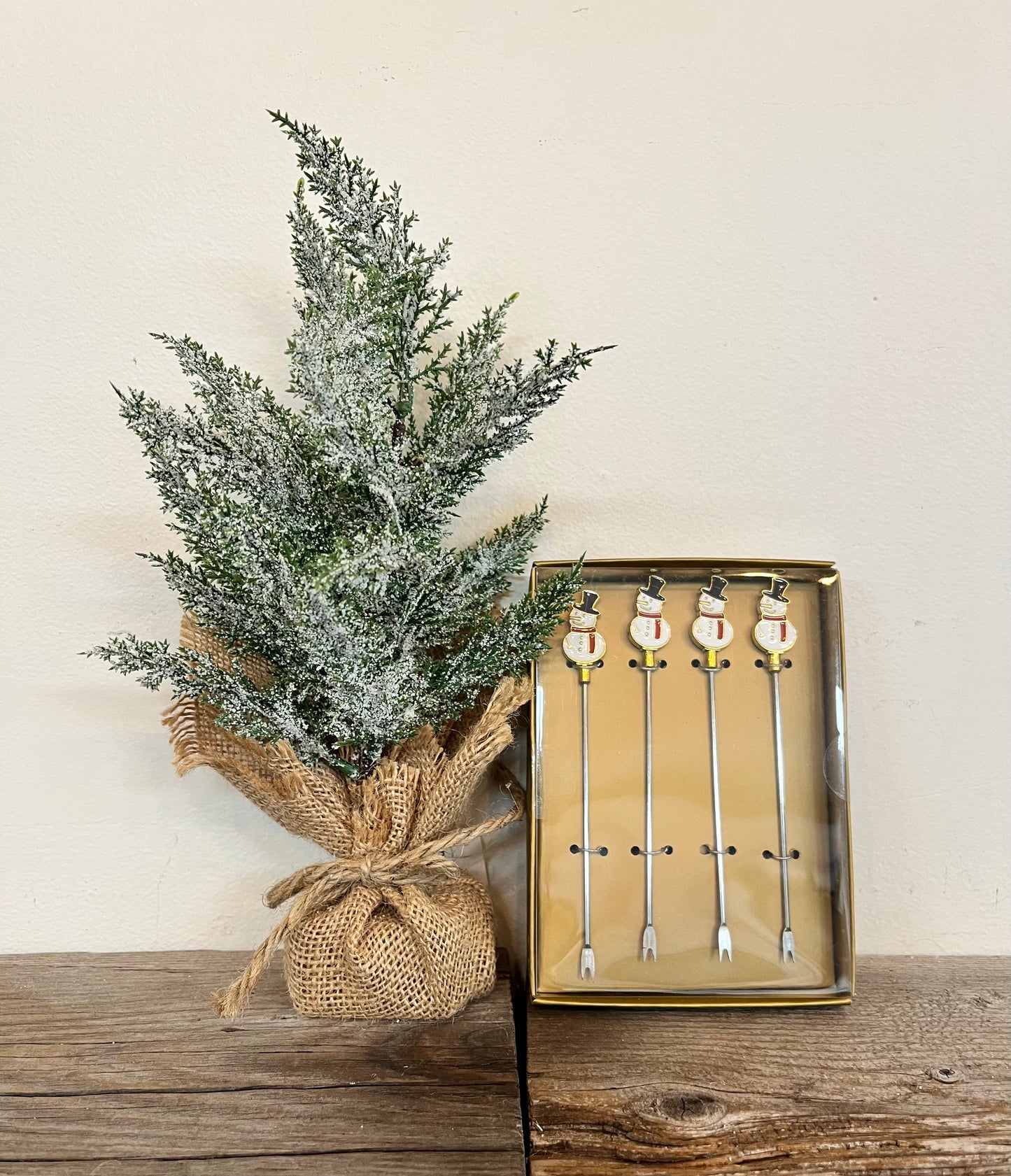 Snowman Cocktail Picks