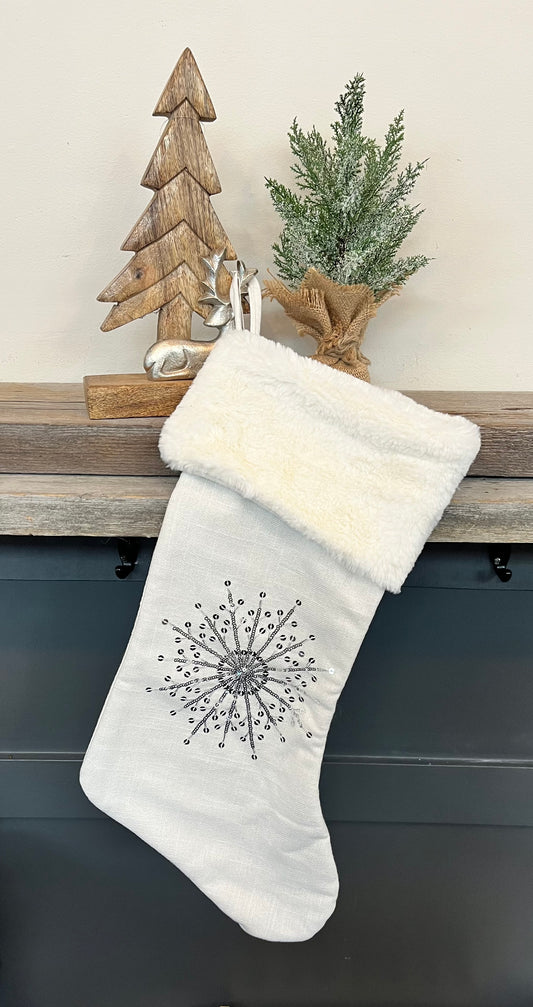 Snowflake Stocking
