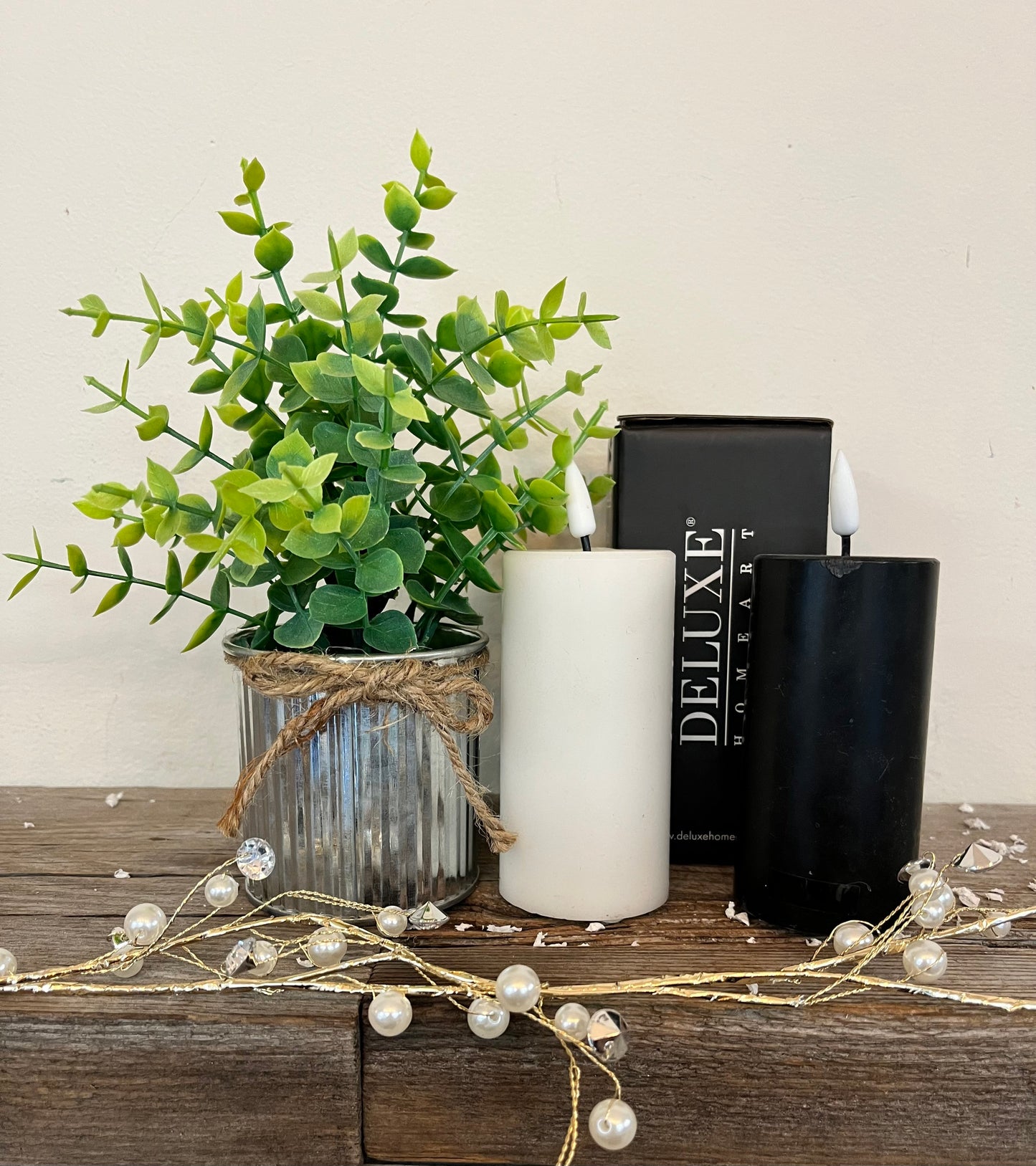 LED Indoor Pillar Candle Small