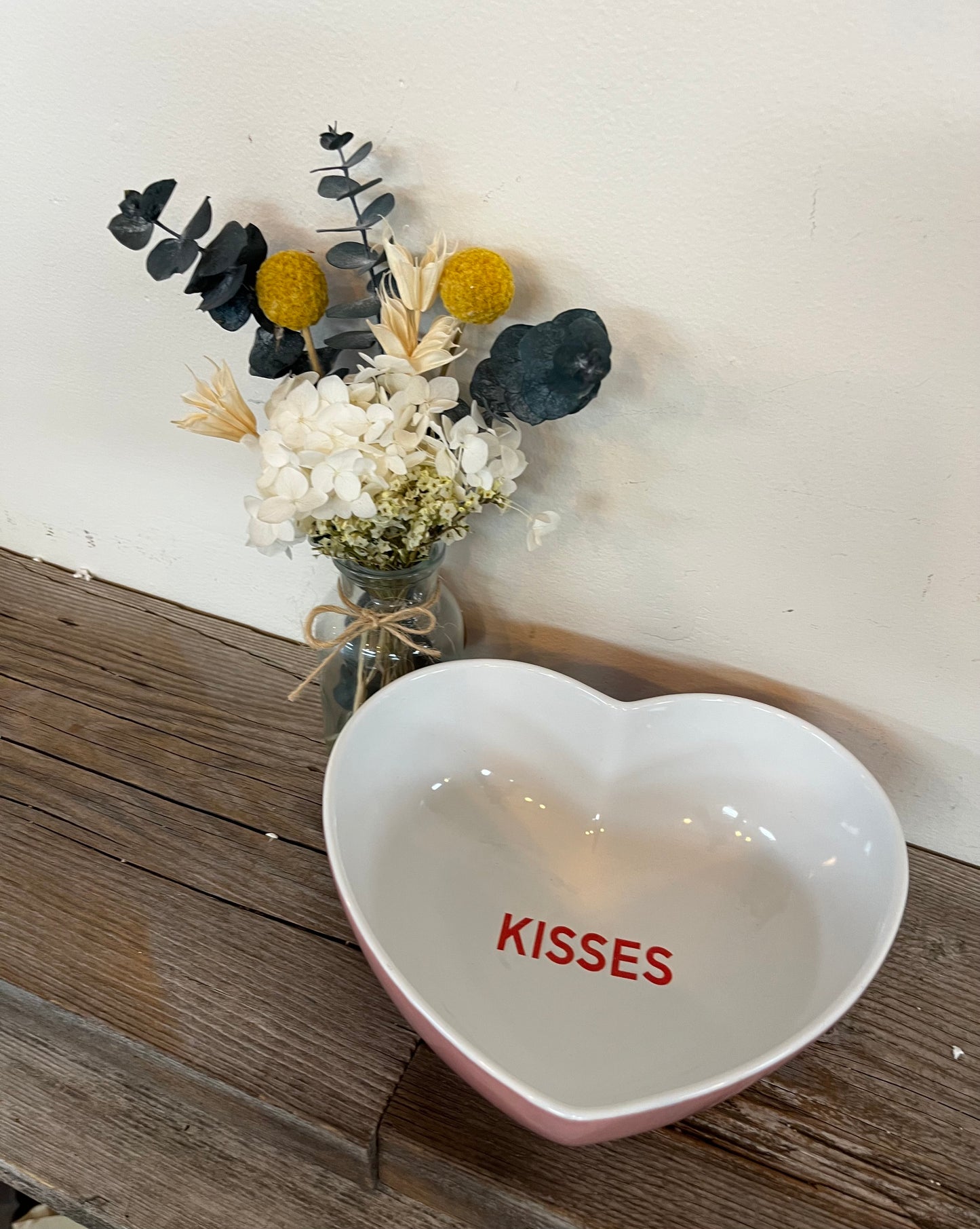 “Kisses” Ceramic Dish/Bowl