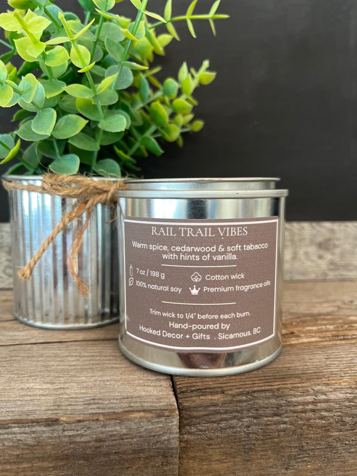 “Rail Trail Vibes” Candle