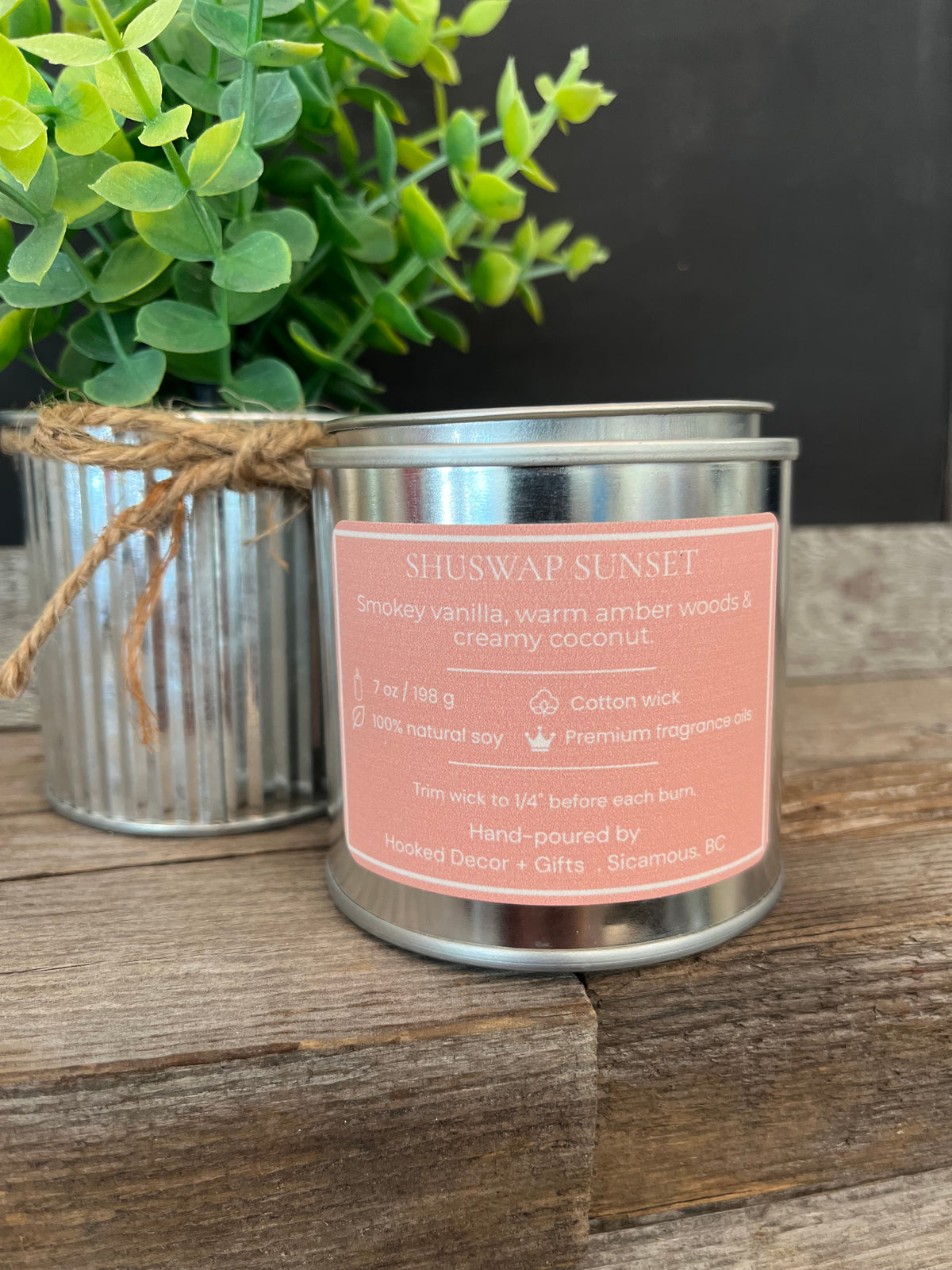 “Shuswap Sunset” Candle