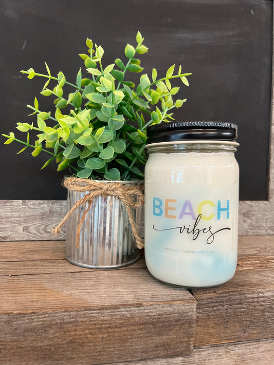 “Beach Vibes” Signature Seasonal Candle