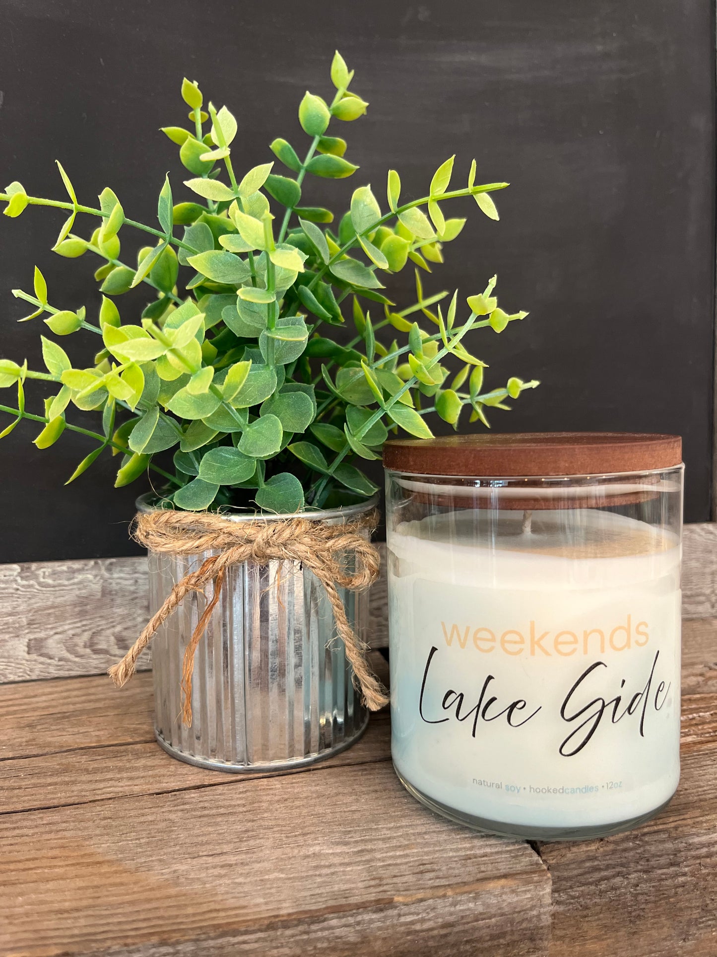 “Weekends Lake Side” Signature Whipped Candle