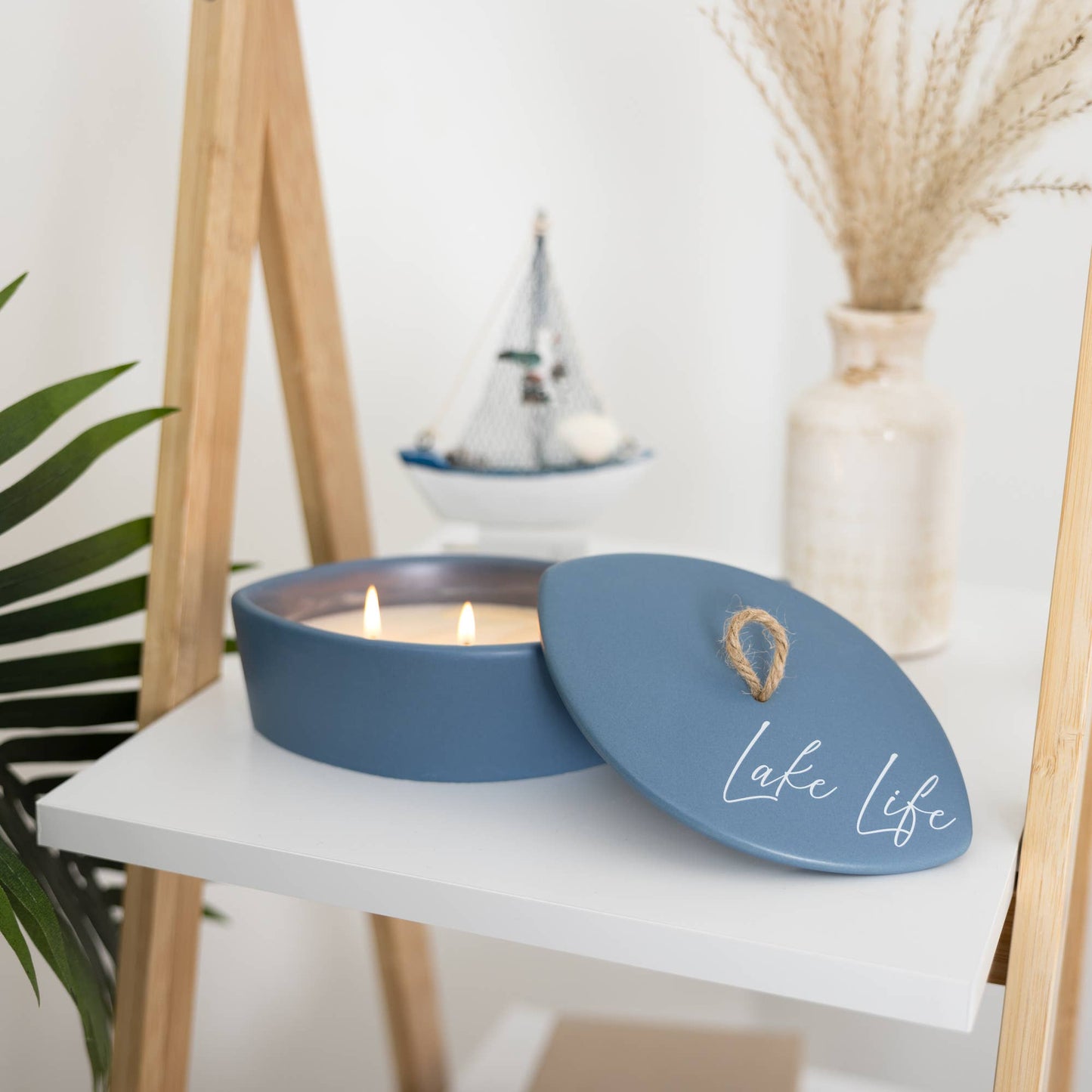 “Lake Life” 100% Soy Wax Reveal Candle Scent: Tranquility