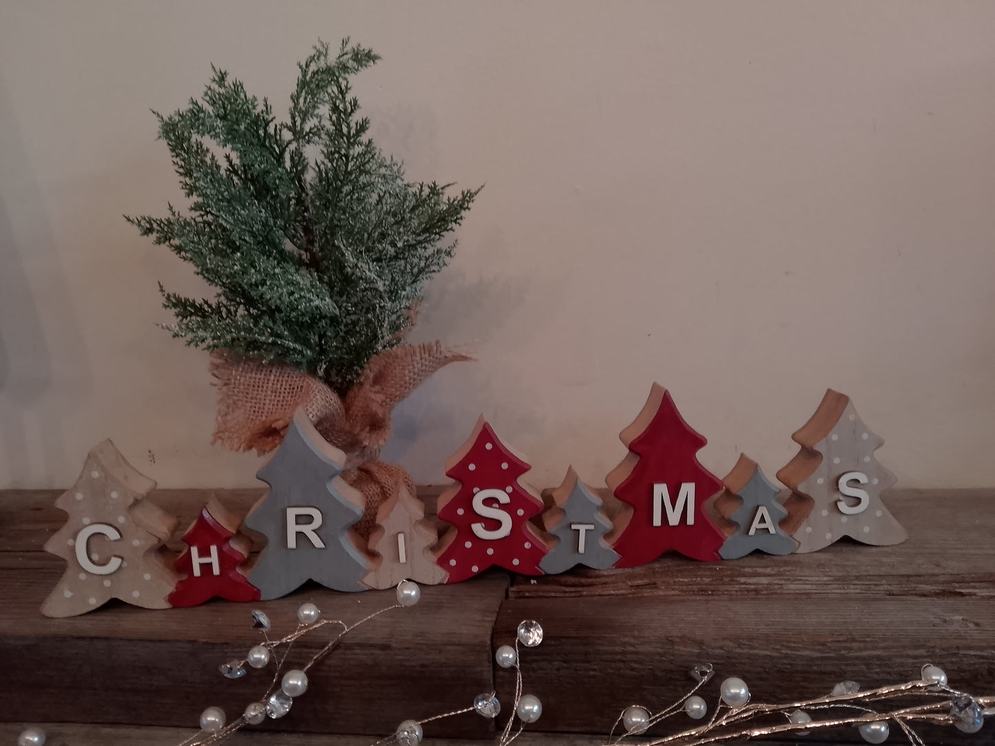 “Christmas” Wood Sign