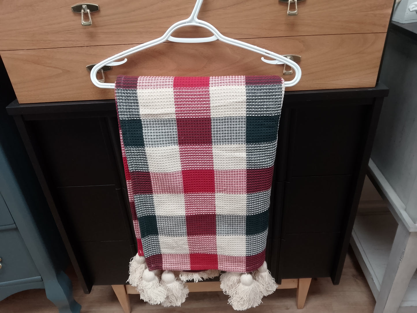 Checkered Throw Blanket