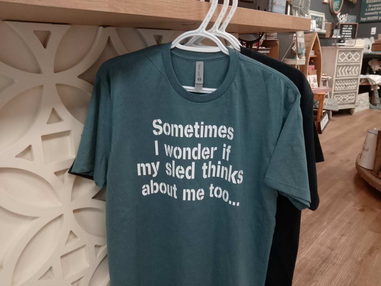 T-shirt "sled" assorted colors