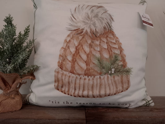 “It’s the Season” Throw Pillow