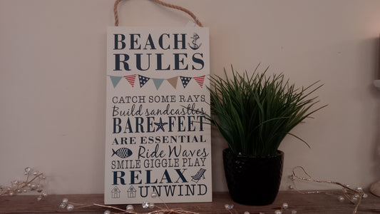 Beach rules