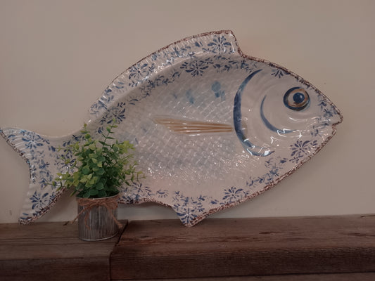 Large Melamine. Fish Platter