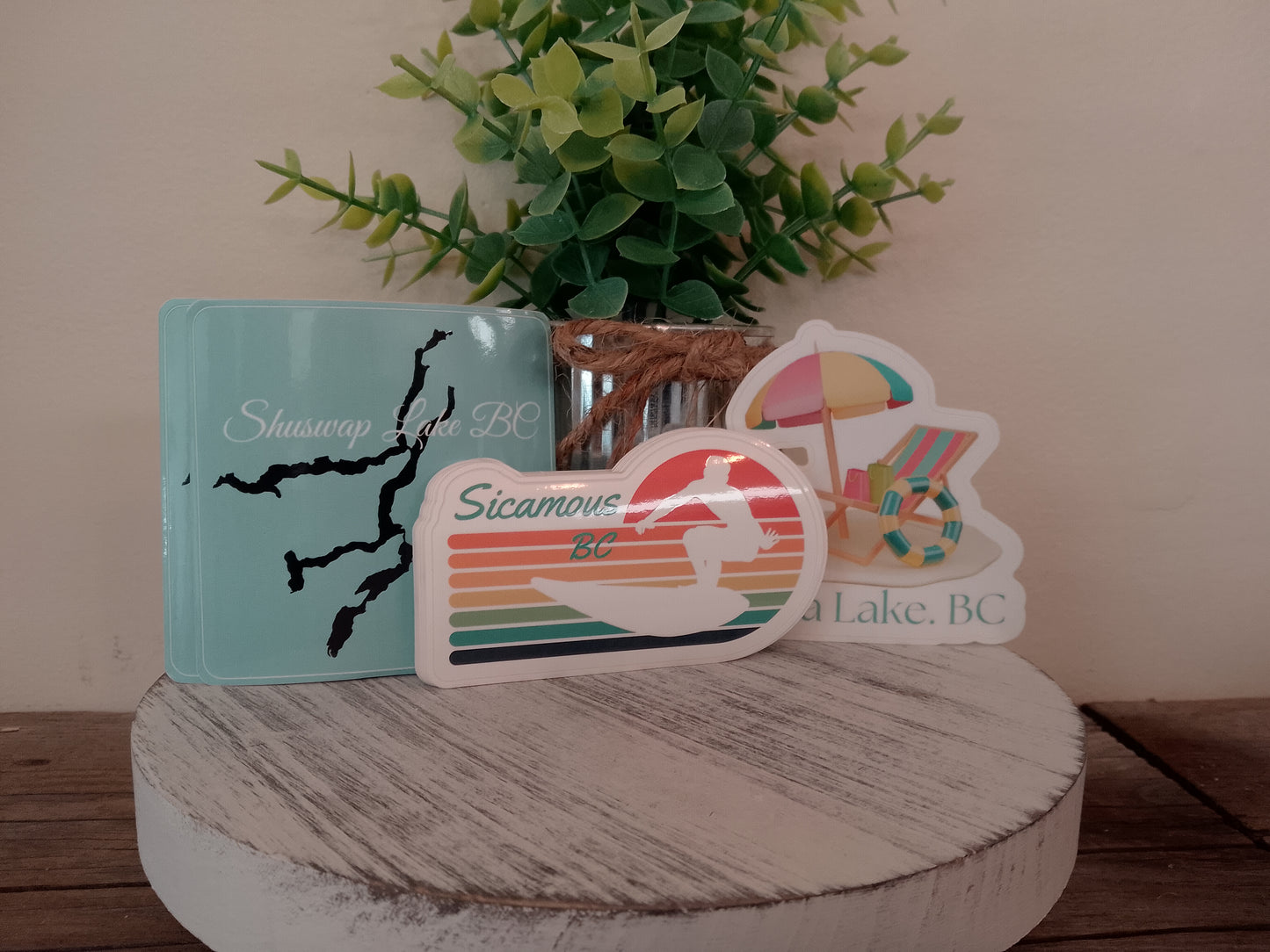 Sicamous/Shuswap/Mara Lake Stickers