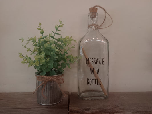 Message in a bottle