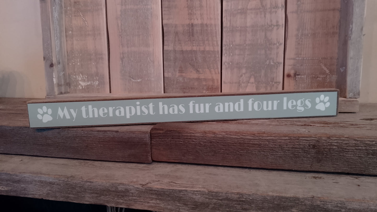 My therapist sign
